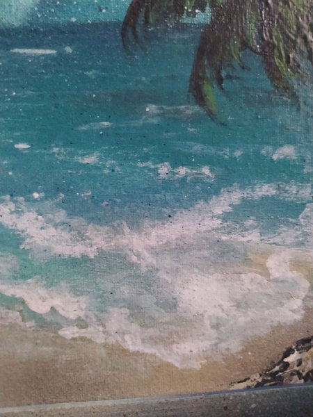 Additional view 5: Fine Art Marine Art Painting Surf by painter RishkevychArt acrylic cardboard 