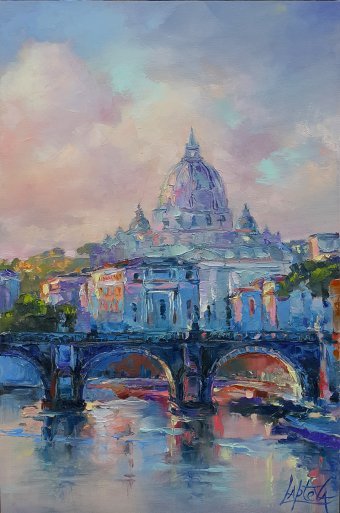 Rome Evening Sant'Angelo View