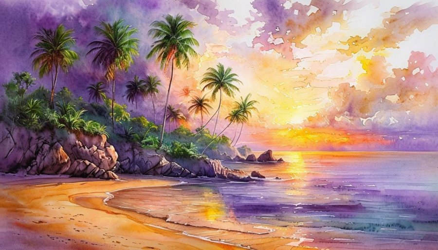 Imagen adicional 1: Pinturas Naturaleza muerta Arte digital "NOCHE DE TERCIOPELO", artista digital Viktoriya Denisenko 