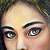 Girl with a candle – painting