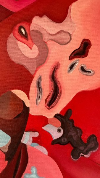 Дополнительное изображение 3: Сюрреализм Мифологический Живопись "Piglet Reverie" живописец Constantin Roucault масло холст 