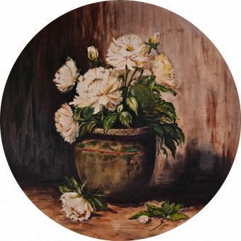 Peinture "Réalisme et harmonie", peintre Svetlana Yushka huile carton à la Jose Art Gallery