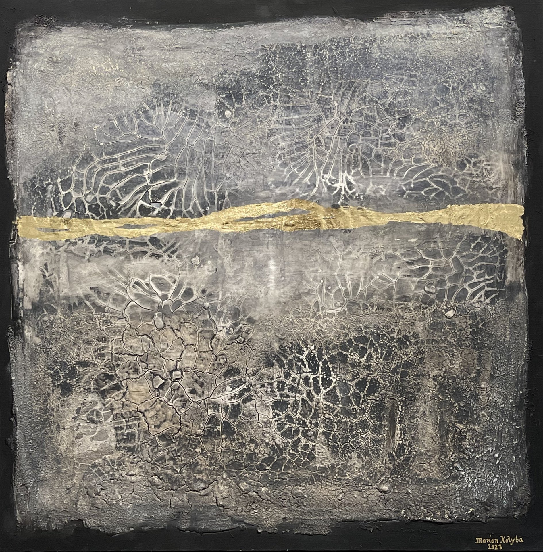 In mezzo V Painting by Marion Kotyba - Jose Art Gallery