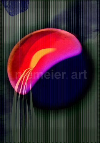 Digital Art "Nectar" by digital artist Laura Niemeier at Jose Art Gallery