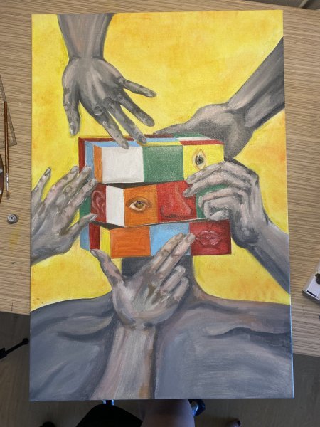 Labyrinth of Consciousness Drawing - Melanie