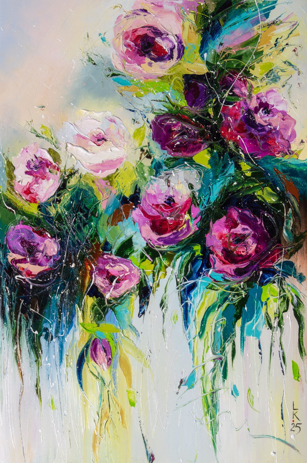 Flower Rhapsody Sculpture - Liubov Kuptsova
