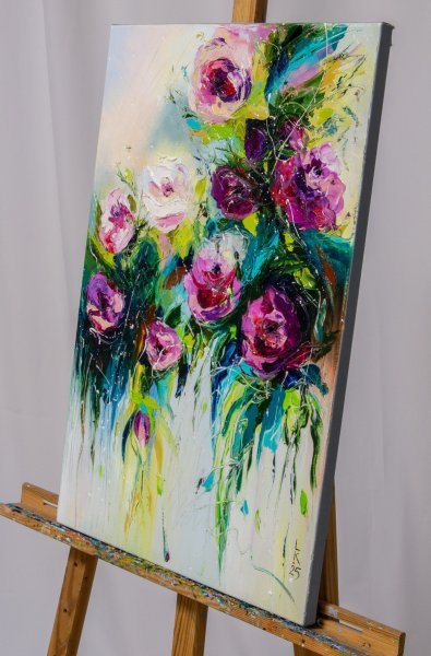 Flower Rhapsody Sculpture - Liubov Kuptsova