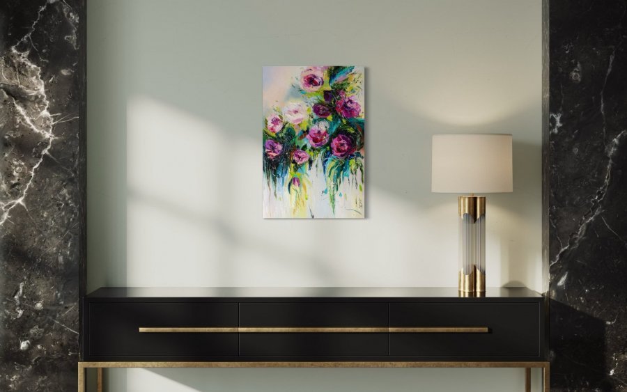 Flower Rhapsody Sculpture - Liubov Kuptsova