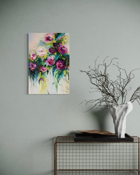 Flower Rhapsody Sculpture - Liubov Kuptsova