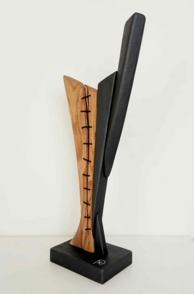 Dodatkowy obraz 1: Abstrakcja Symboliczny Rzeźba "Ranne Formy 2", rzeźbiarz Anna e Daniele Beltrame A+D Art Drewno 