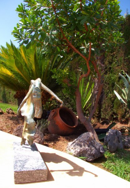 Додаткове зображення 5: Абстракція Портрет Скульптура "Танцівниця", скульптор Zita Abreu Бронза 