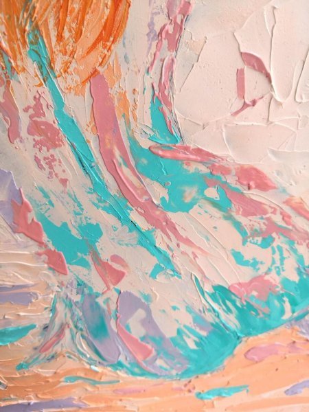 Дополнительное изображение 3: Импрессионизм Ню Живопись "Девушка-3" живописец Людмила Рябкова масло картон 