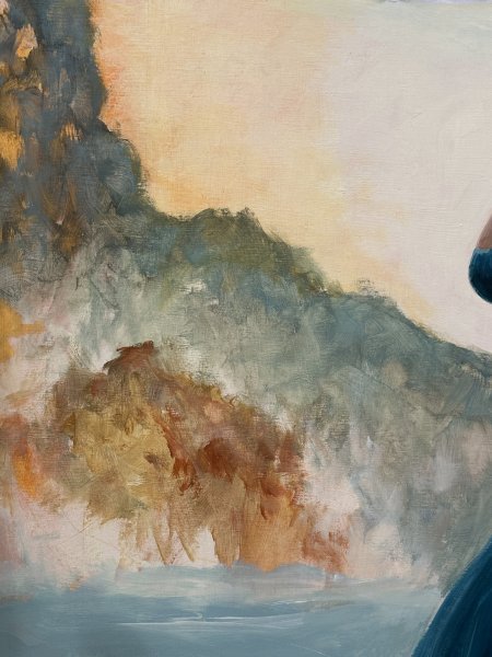 Immagine aggiuntiva 3: Impressionismo Genere Pittura "Attesa infinita", pittore Iryna Bondar acrilico tela 