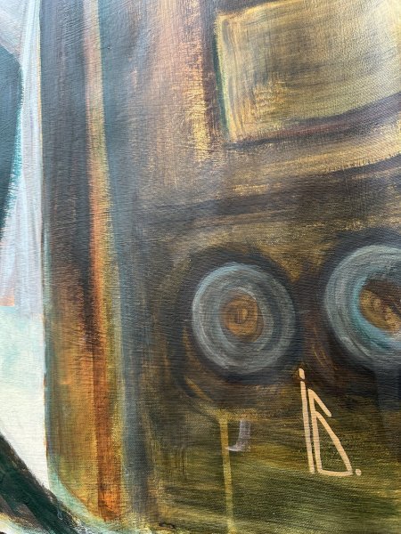 Immagine aggiuntiva 4: Impressionismo Genere Pittura "Attesa infinita", pittore Iryna Bondar acrilico tela 