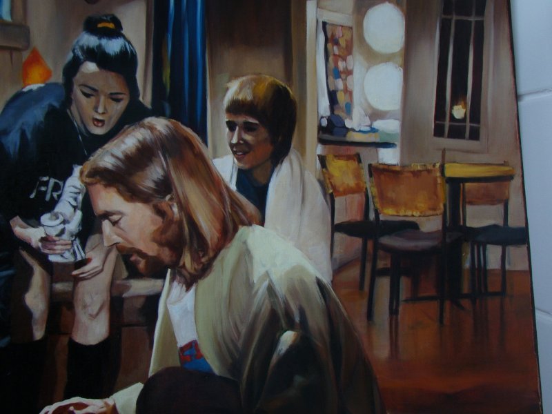 Additional view 10: Realism Genre Painting The Shawshank Redemption by painter Julia Lihina oil fabric 