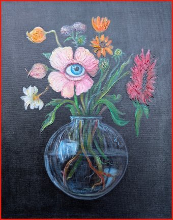 Живопис "Споглядання", живописець Hanna Uhlova акрил холст в Jose Art Gallery