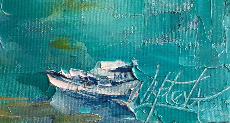 Procida Trip to Italy Painting by Viktoria Lapteva