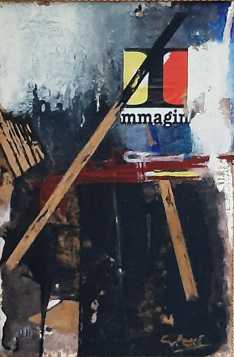 Живопись "Гармония в помехах", живописец Giovanni Primo Greco смешанная техника дерево в Jose Art Gallery