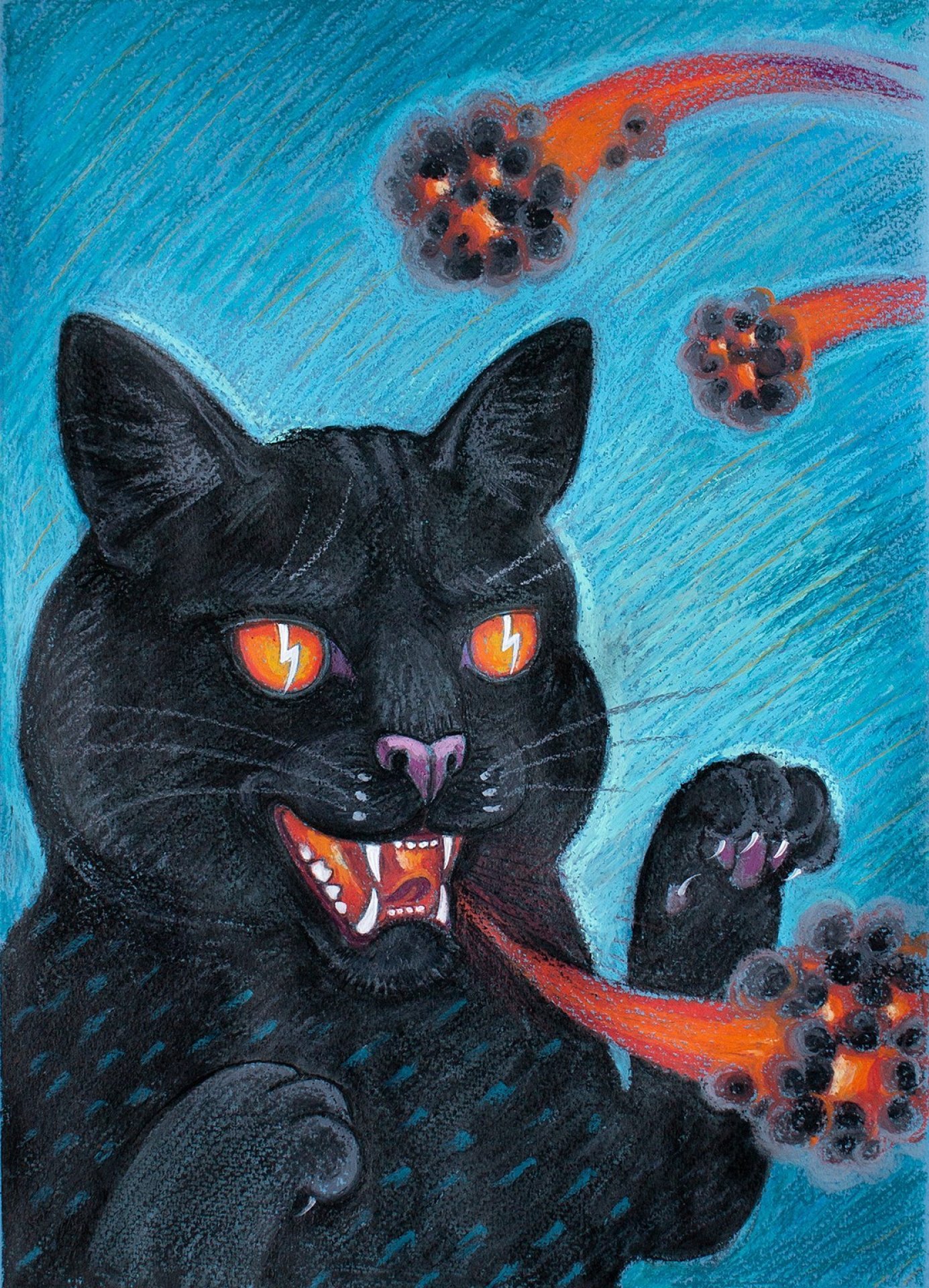My Sweet Little Abyss Drawing - Herobora Myhaylivna Zdraste