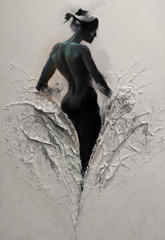 Живопис "Квітка", живописець Arte Zielfimann масло холст в Jose Art Gallery