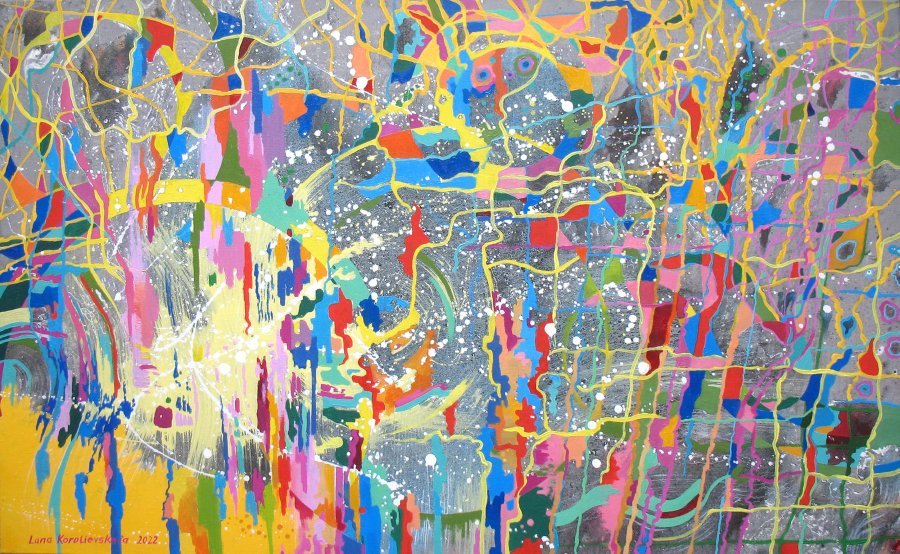 Complicity Painting by Lana Korolievskaia - Jose Art Gallery