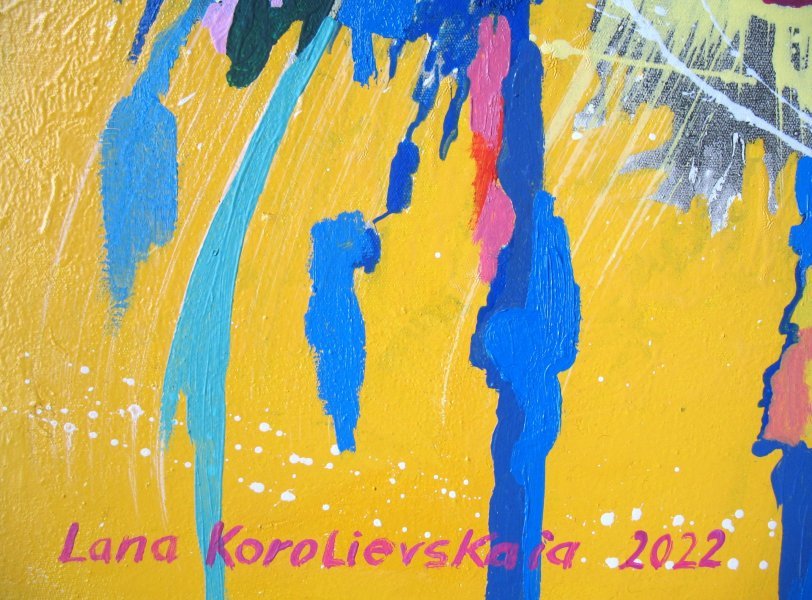 Complicity Painting by Lana Korolievskaia - Jose Art Gallery
