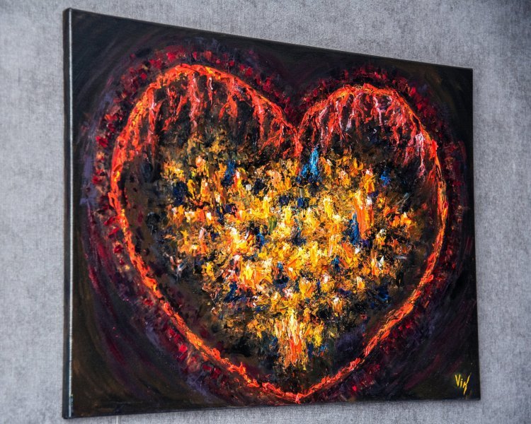 My love Painting by Vik - Jose Art Gallery