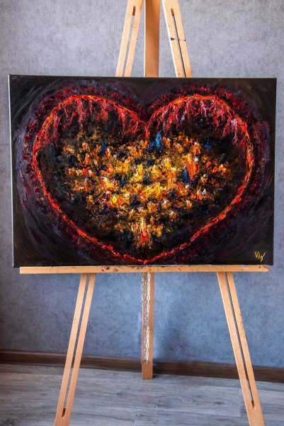 My love Painting by Vik - Jose Art Gallery