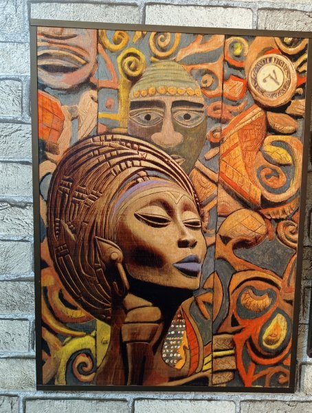 Additional view 1: Pop Art Mythological Painting Sirius. Canis Major System by painter BURNING BEAUTY mixed method wood 
