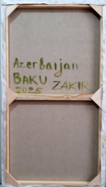 Dodatkowy obraz 3: Sztuka współczesna Animalizm Malarstwo "Dziewczyna z kotem", malarz Zakir Ahmedov olej płótno 