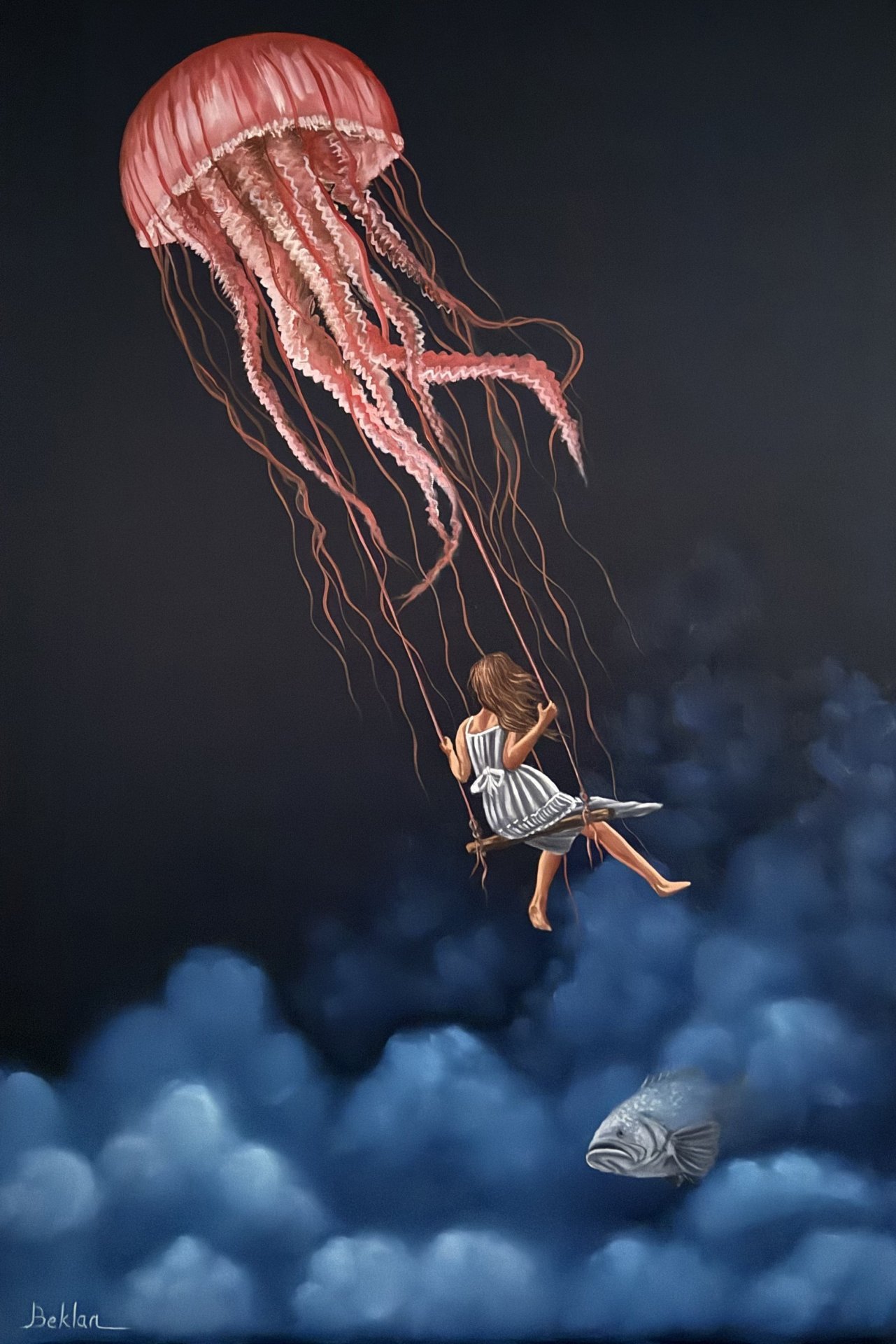Flying girl - Jose Art Gallery - Jose Art Gallery