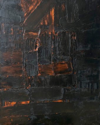 Peinture "Énigme", peintre Marina Gorbachova huile toile à la Jose Art Gallery