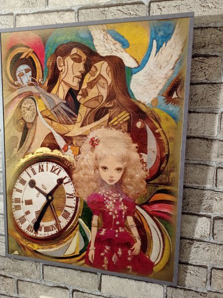 Additional view 4: Pop Art Mythological Painting Transition by painter BURNING BEAUTY mixed method wood 