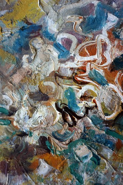 Additional view 2: Contemporary Art Still-Life Painting Christmas still life by painter ruslan pushkash oil canvas 