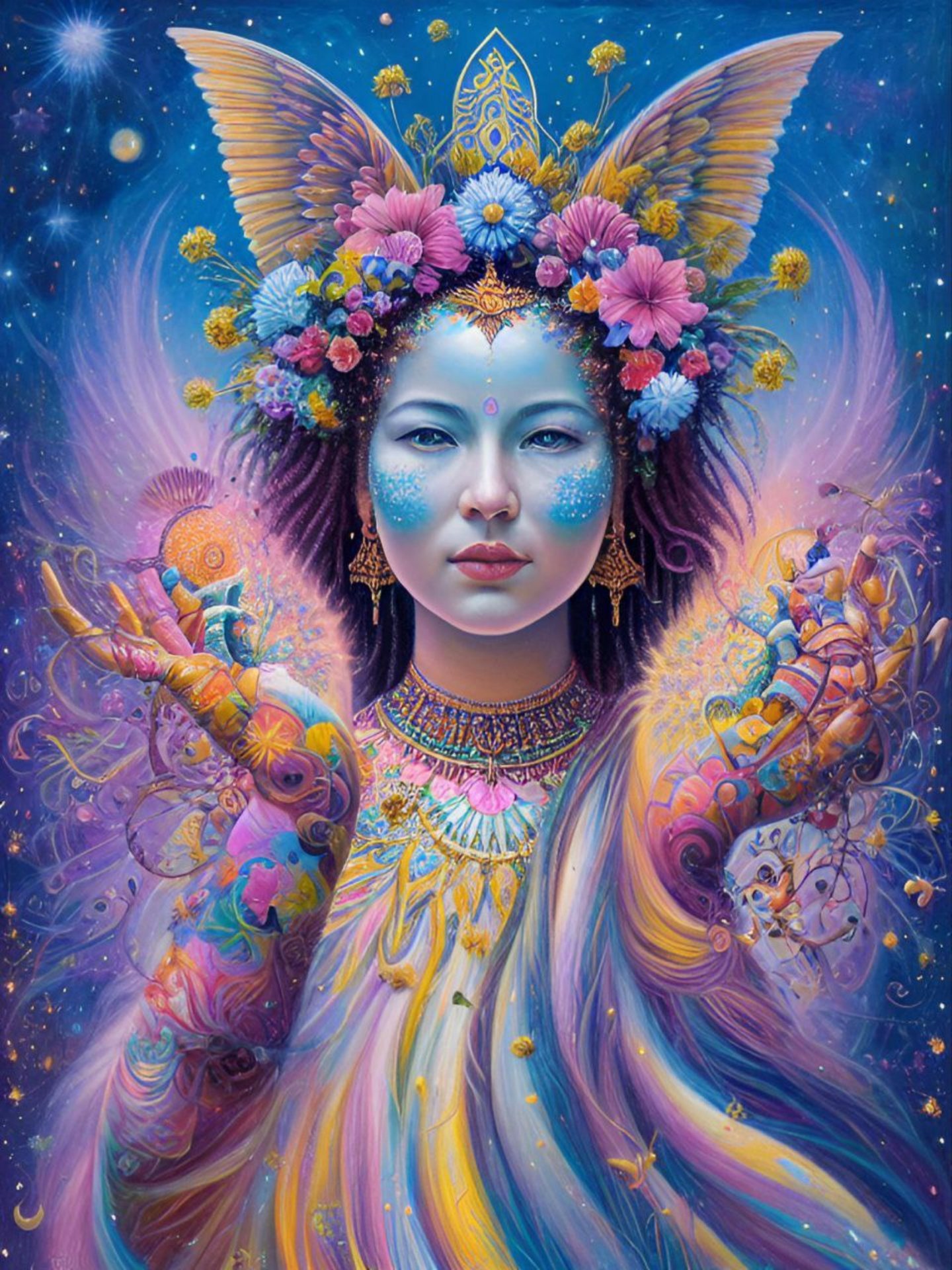Magic Fairy: Alluring Myth Painting by MeaHau