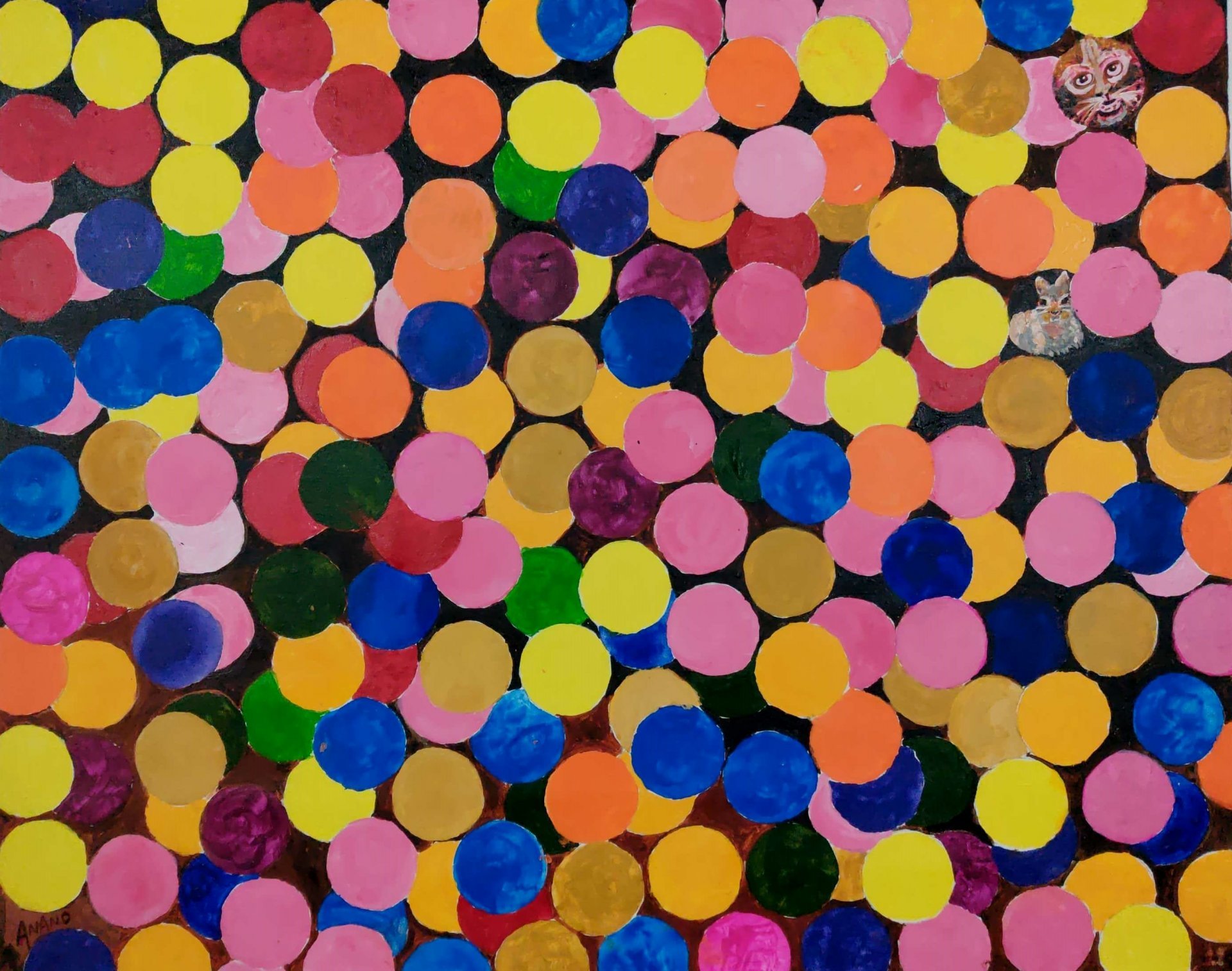 COLORS COLORS AND COLORS Painting by ANAND MANCHIRAJU