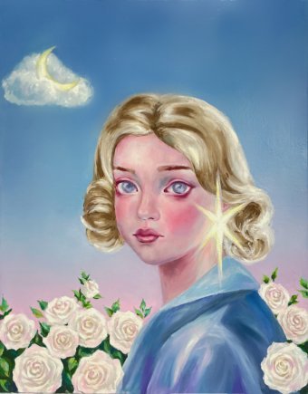Живопись "Надежда", живописец MORPHO масло холст в Jose Art Gallery