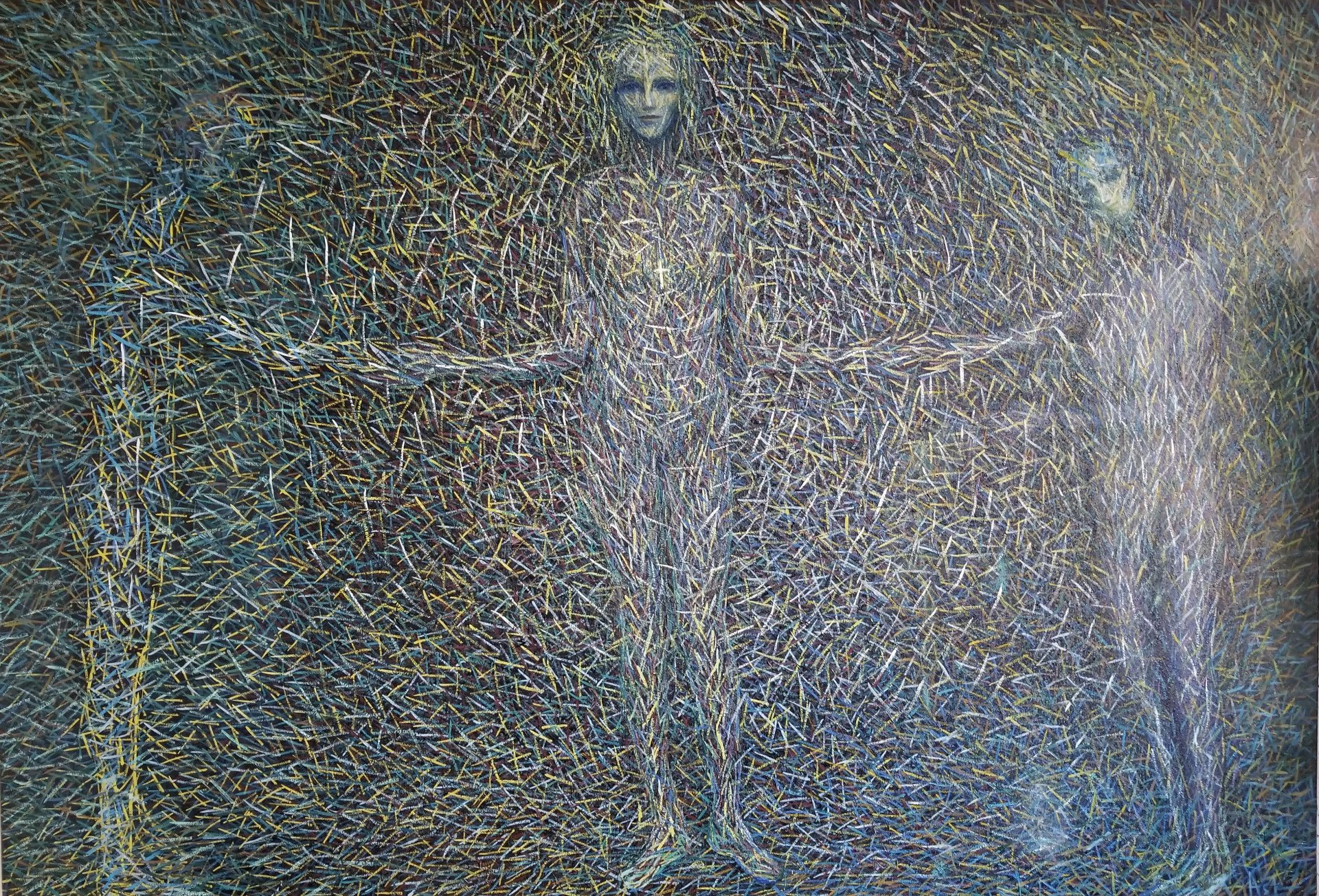 In Between Painting by Atom Hovhanesyan - Jose Art Gallery
