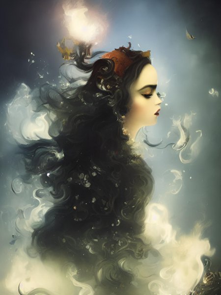 CGI Battle and War Digital Art Veil of Grace by digital artist MeaHau 