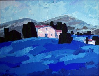 Krajobraz i błękit: świat śródziemnomorski