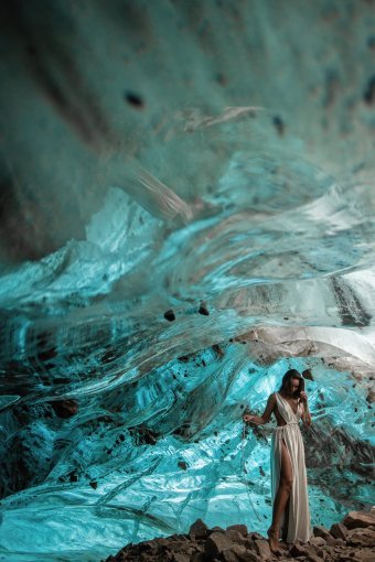 Photographie "Muse de glace", photographe Vladislav Vinnikov à la Jose Art Gallery