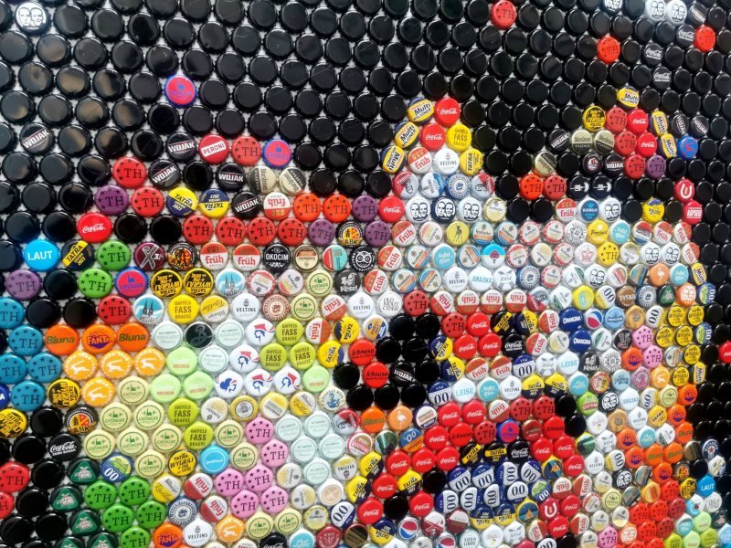 Imagen adicional 5: Arte conceptual Retrato Pintura "Angus Young-ACDC", pintor Henning Leuschner técnica mixta metal 