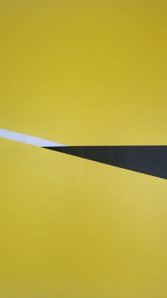 Image supplémentaire 3: Minimalisme Intérieur Peinture "Coupe jaune", peintre Veronika Obushikhina acrylique toile 