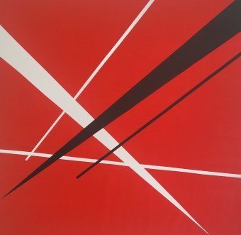 Peinture "Dynamique de l'espace", peintre Veronika Obushikhina acrylique toile à la Jose Art Gallery