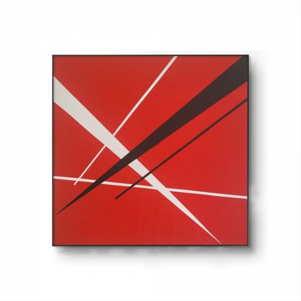 Image supplémentaire 3: Minimalisme Intérieur Peinture "Dynamique de l'espace", peintre Veronika Obushikhina acrylique toile 