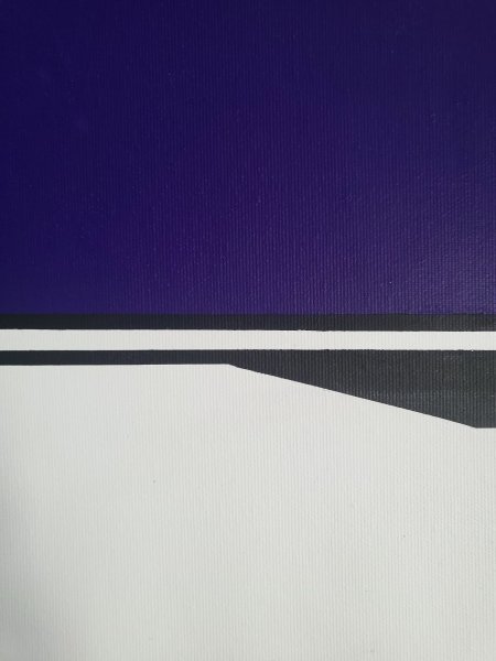 Image supplémentaire 2: Minimalisme Intérieur Peinture "Point de rupture", peintre Veronika Obushikhina acrylique toile 