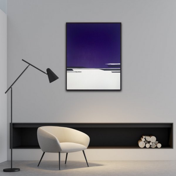 Image supplémentaire 8: Minimalisme Intérieur Peinture "Point de rupture", peintre Veronika Obushikhina acrylique toile 