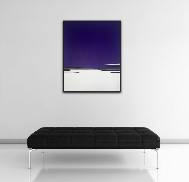 Image supplémentaire 9: Minimalisme Intérieur Peinture "Point de rupture", peintre Veronika Obushikhina acrylique toile 
