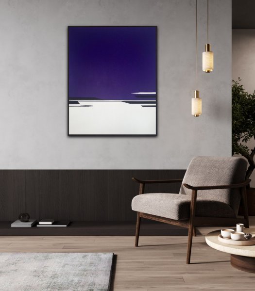 Image supplémentaire 10: Minimalisme Intérieur Peinture "Point de rupture", peintre Veronika Obushikhina acrylique toile 
