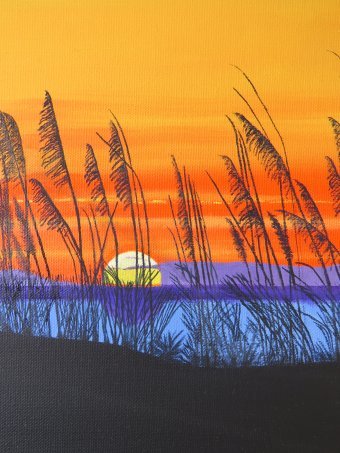 Sonnenuntergang in South Carolina Glow